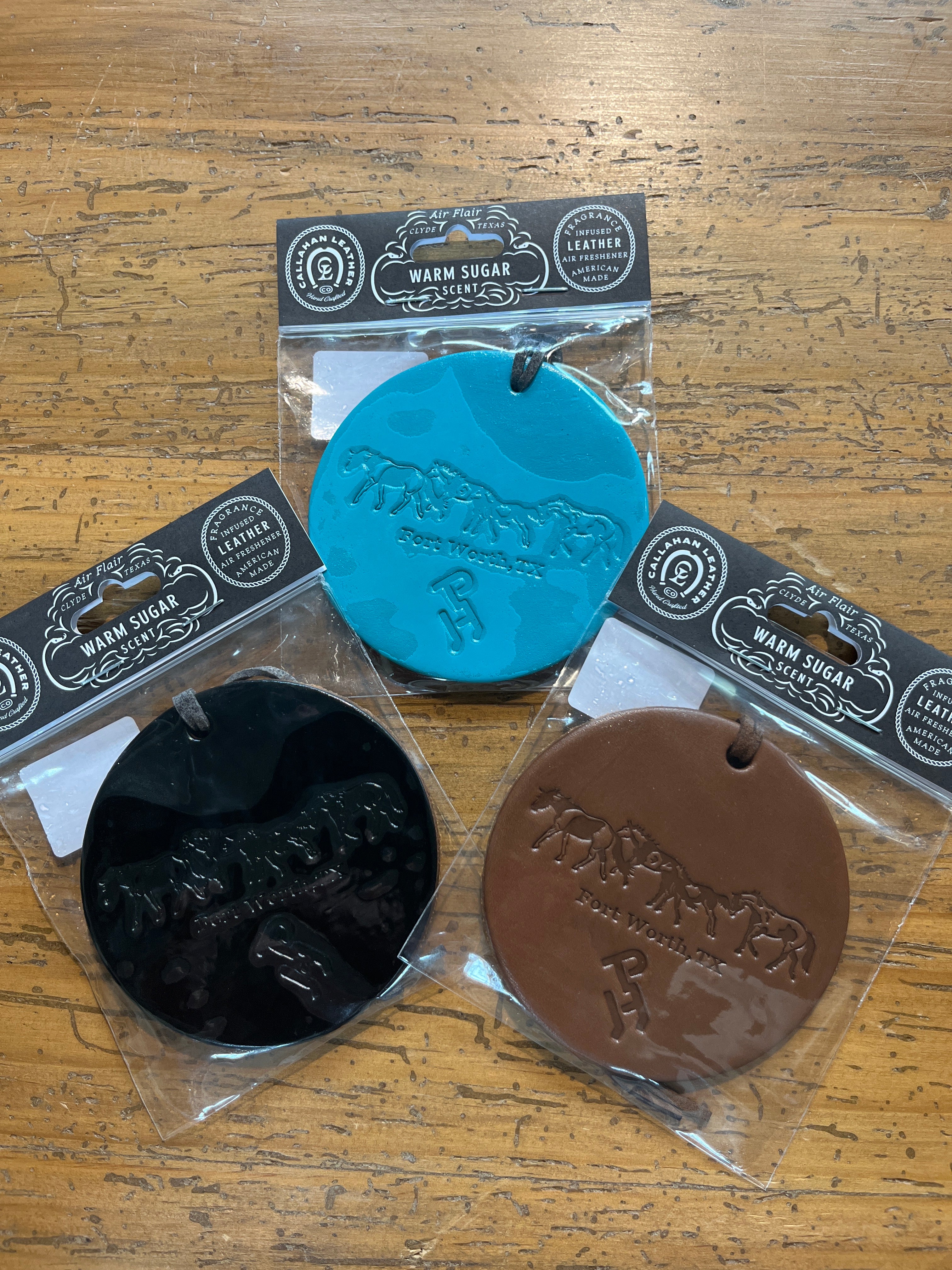 Bronzes Leather Air Freshener - Leather Scent