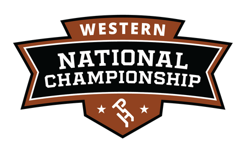 Customizable Eastern and Western National Champion Buckle