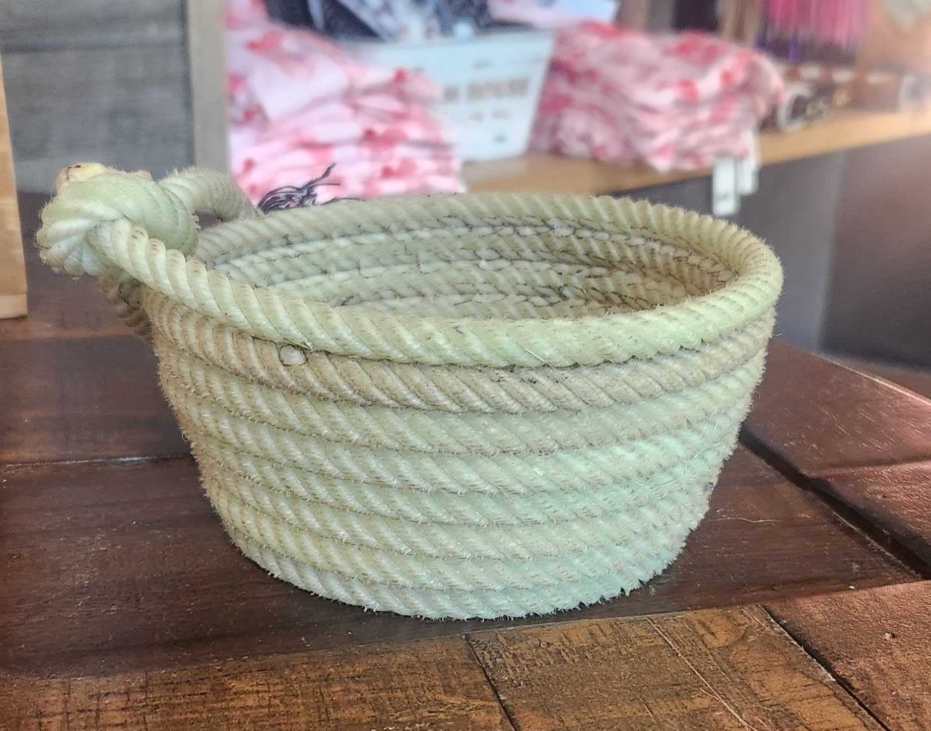 Ranch Rope Baskets