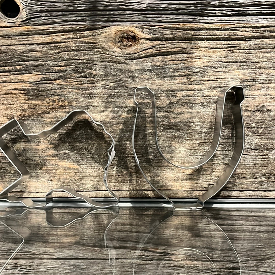 Horseshoe Cookie Cutter 5”