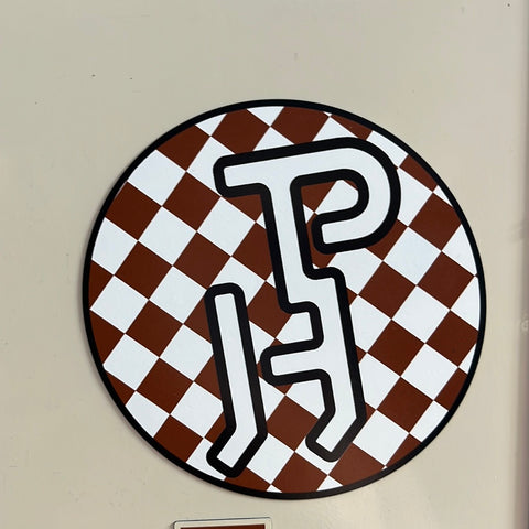 Checkered PH Brand Sticker