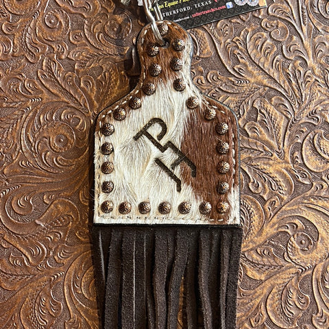 Genuine Leather PH Horseshoe Keychains