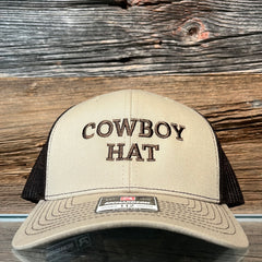 Cowboy Hat Cap - Tan