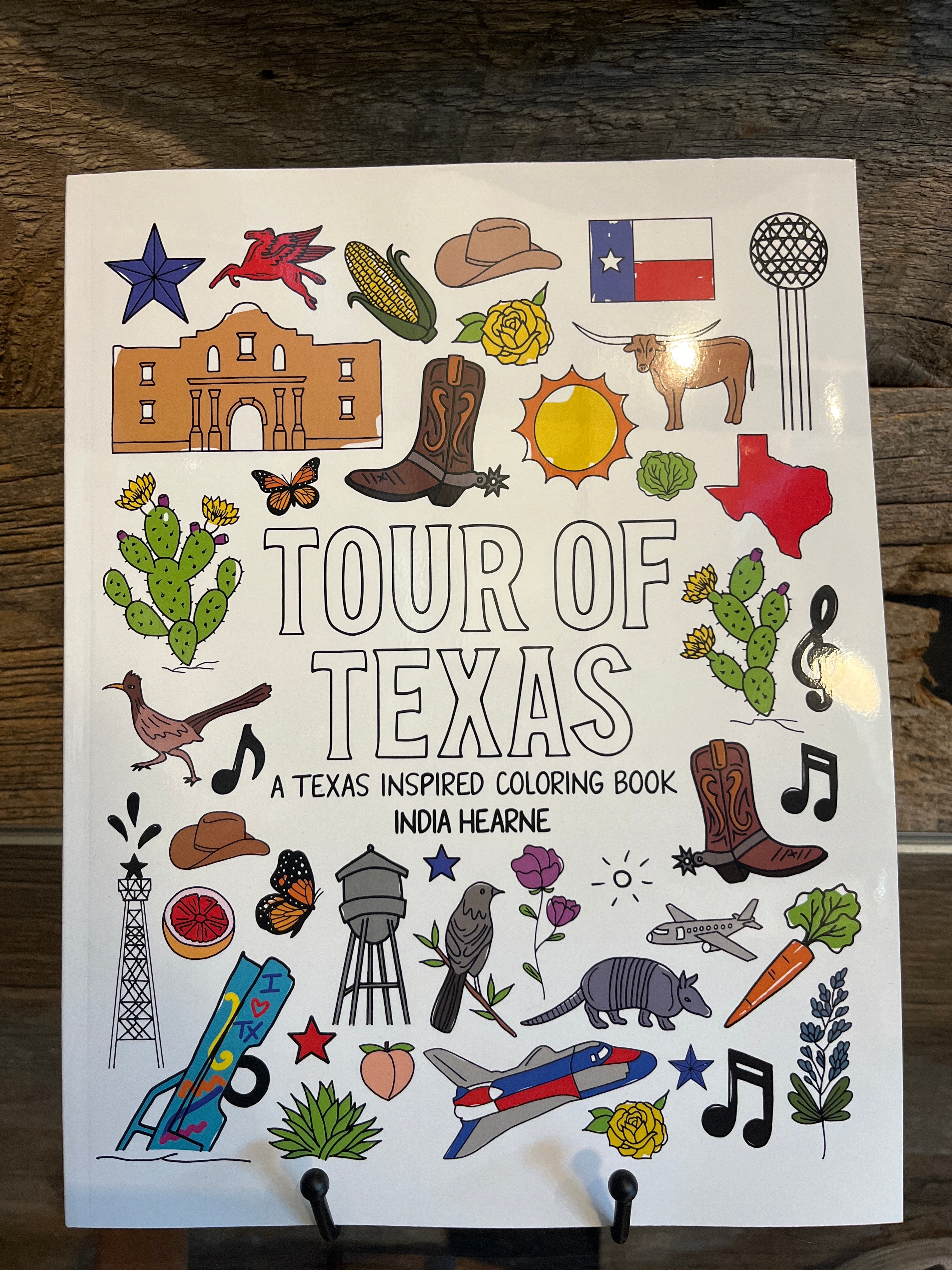 Tour of Texas Coloring Book