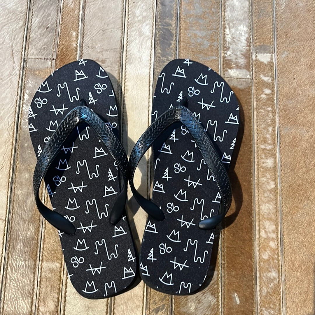 Branded Flip Flops