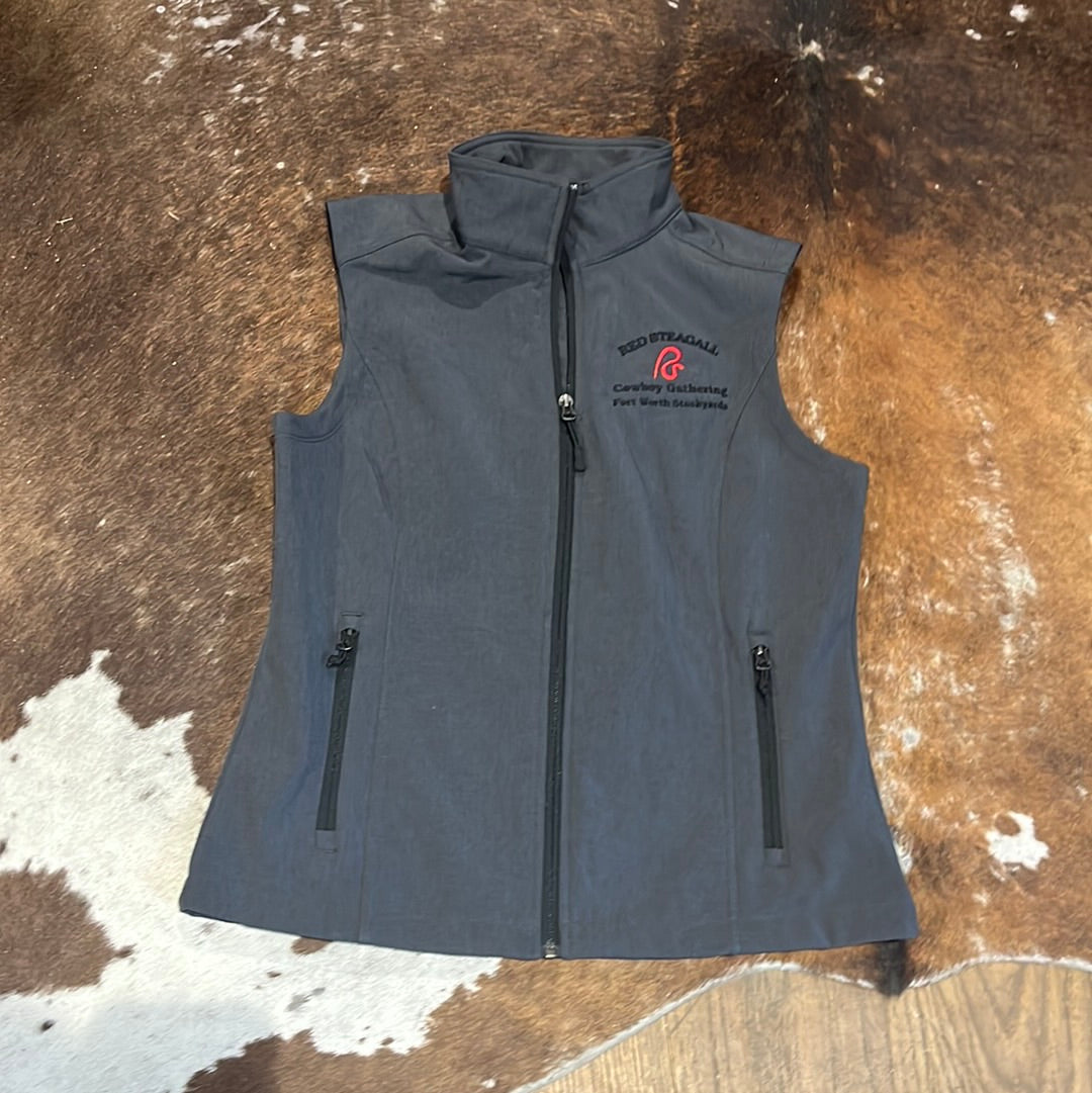 Red Steagall Cowboy Gathering Vest - Mens