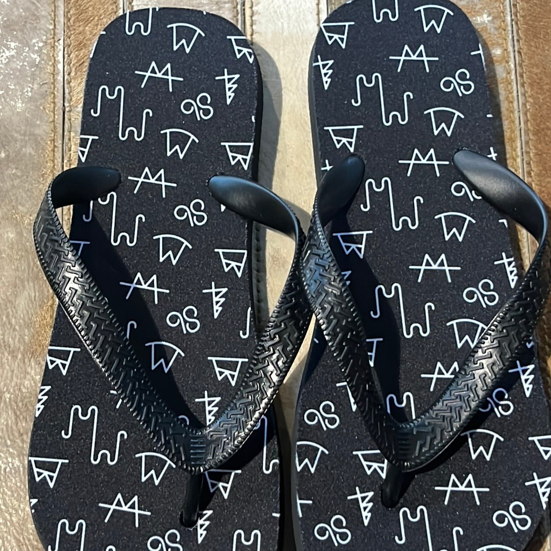 Branded Flip Flops
