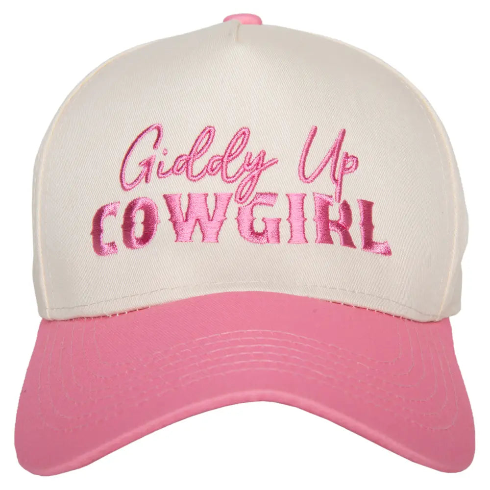 Giddy Up Cowgirl Cap