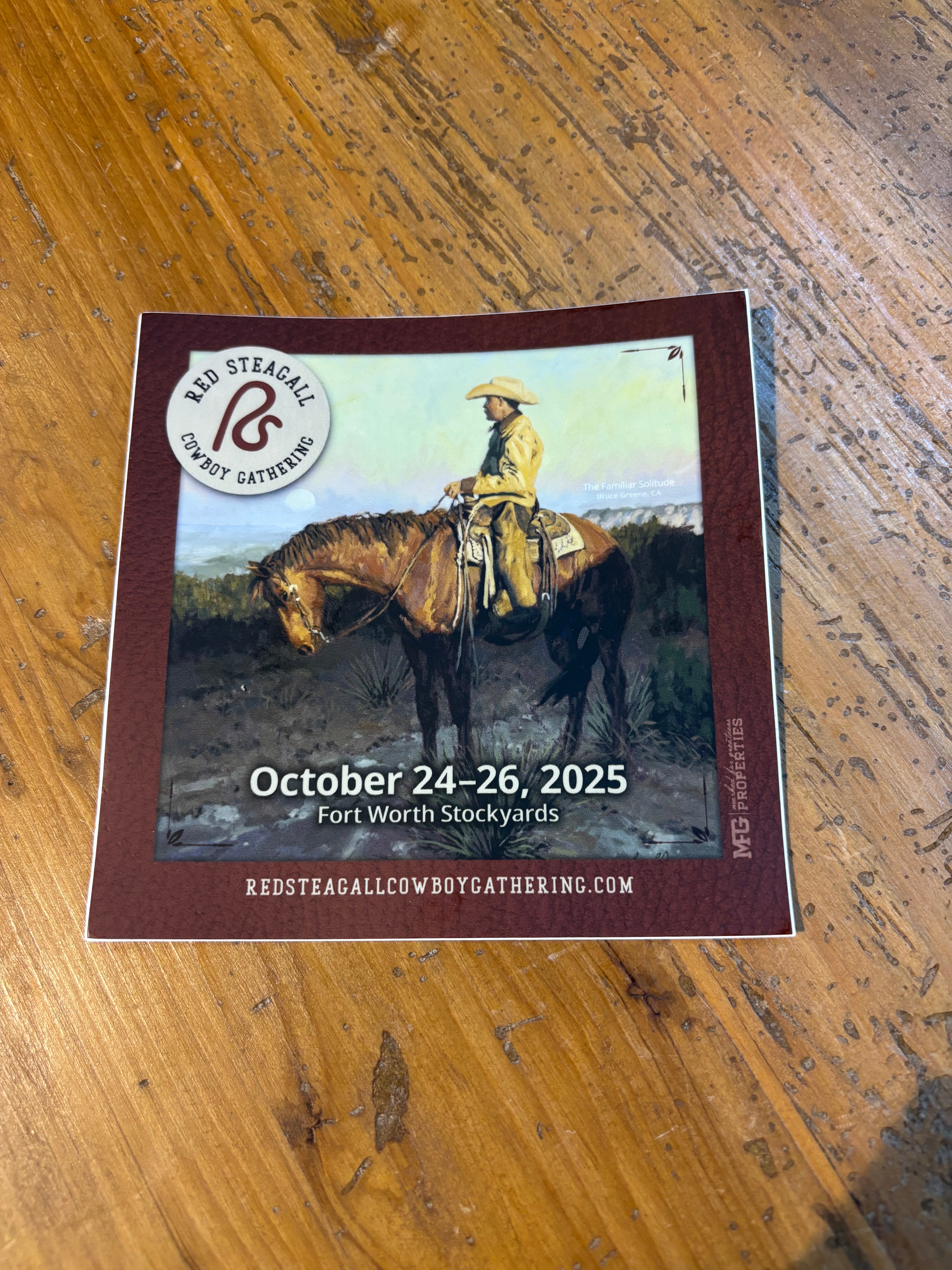 RSCG 25 - Watercolor Square Sticker