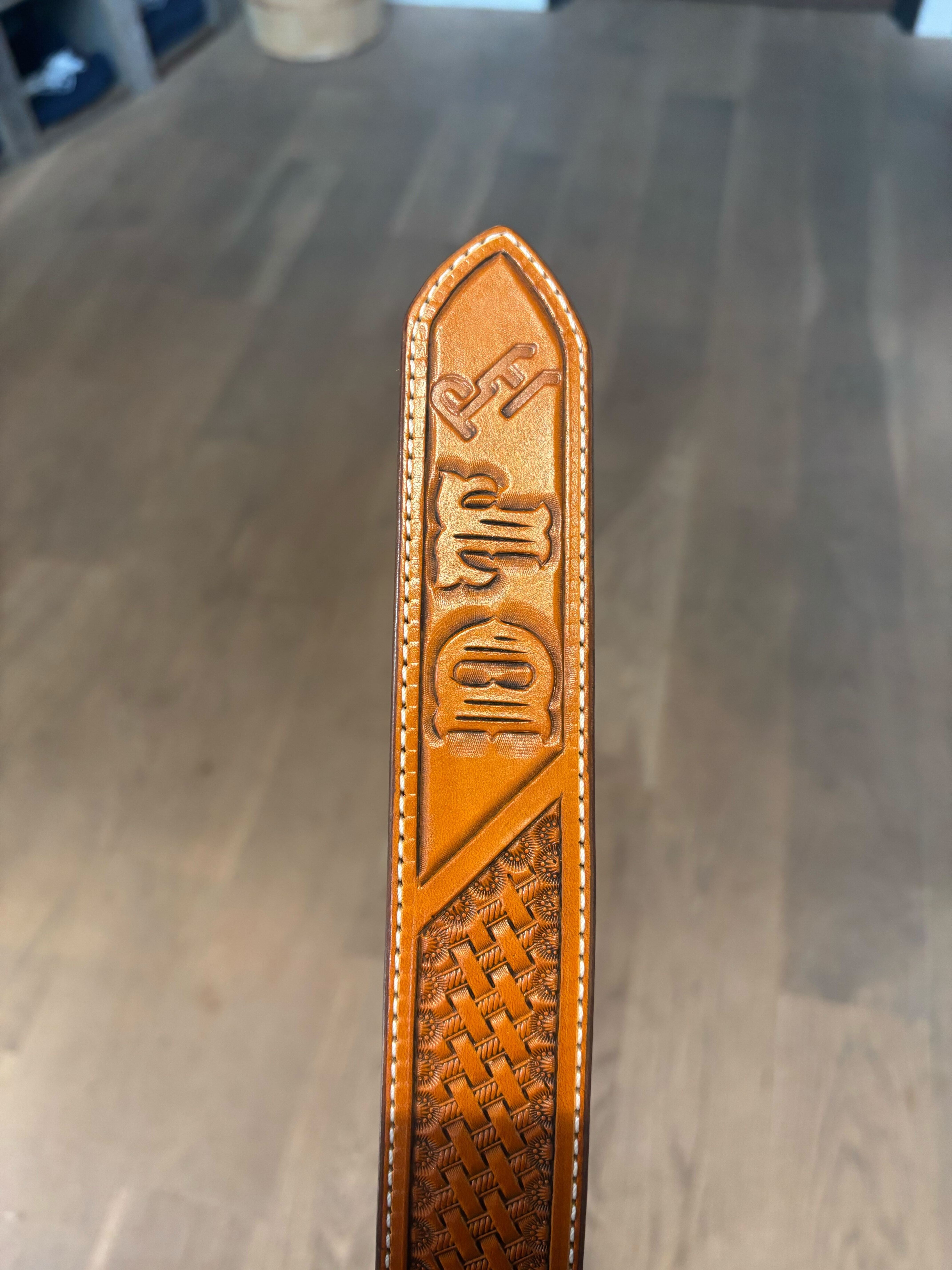 Custom Belts - with initials or PH stamp
