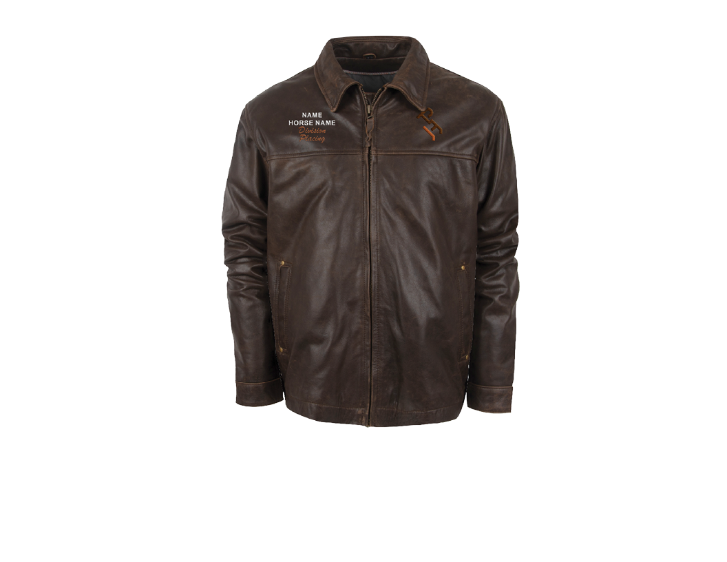 CC Mens Rifleman Chestnut Leather Jacket