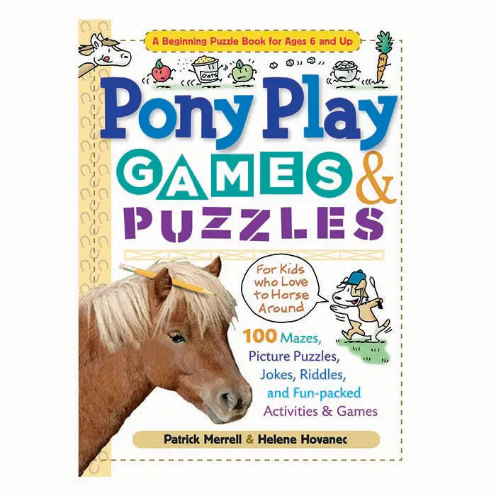 Pony Play Games and Puzzles Book
