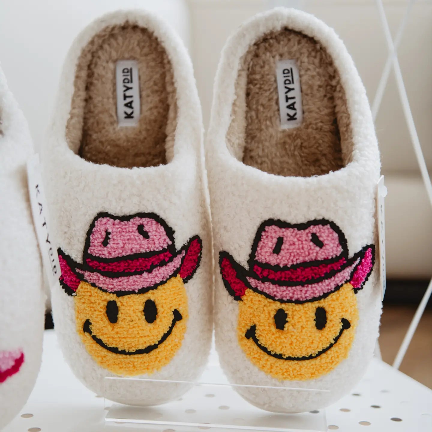 Western Fuzzy Slippers
