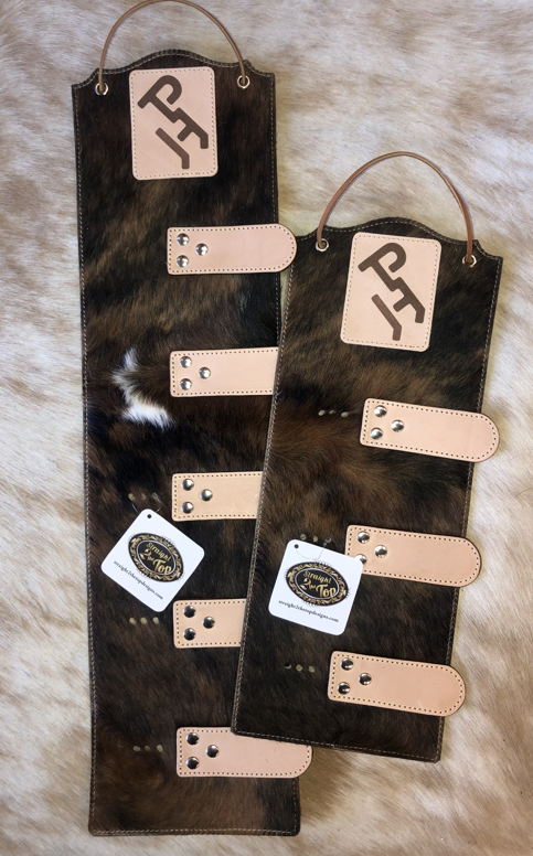 S2T Hair on Hide Vertical Buckle Display