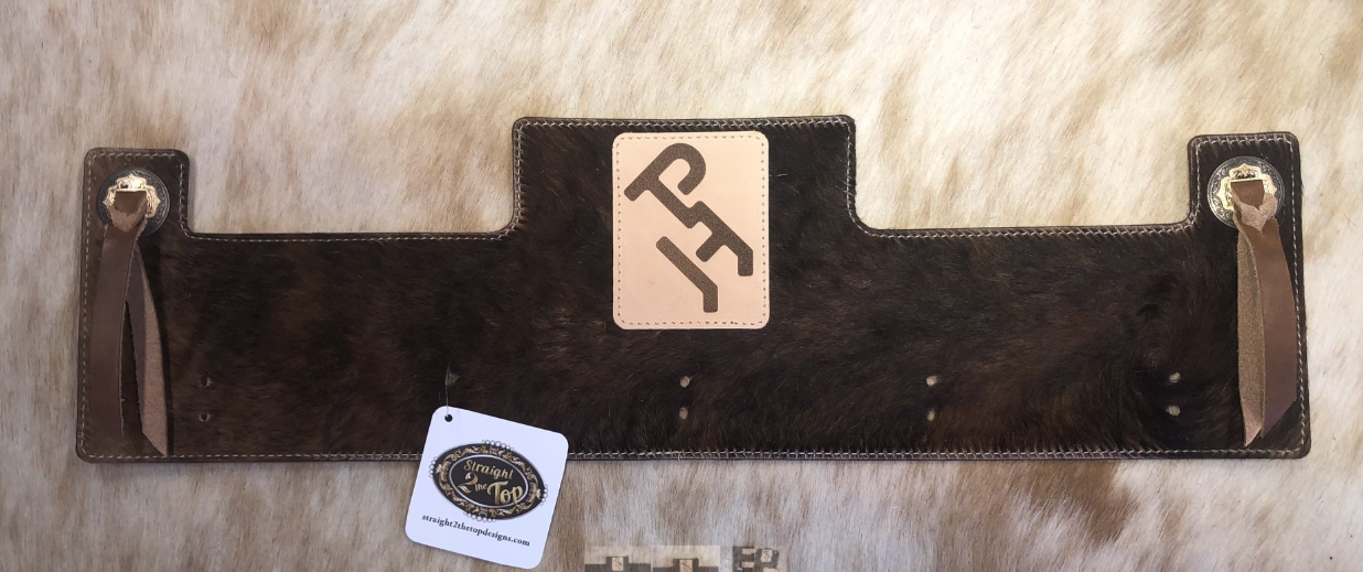 S2T Hair on Hide Horizontal Buckle Display