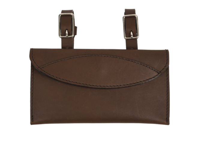 Perri's CELL PHONE HOLDER BROWN LEATHER