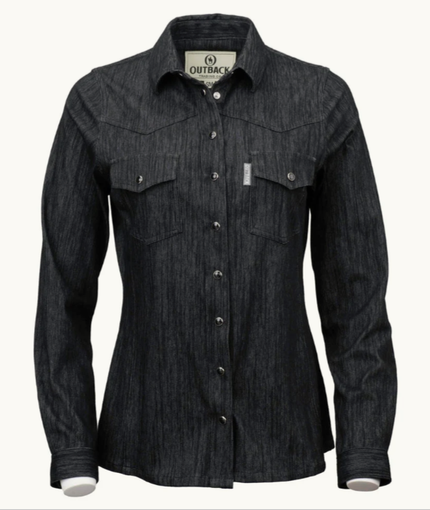 Outback Kat Shirt - Black