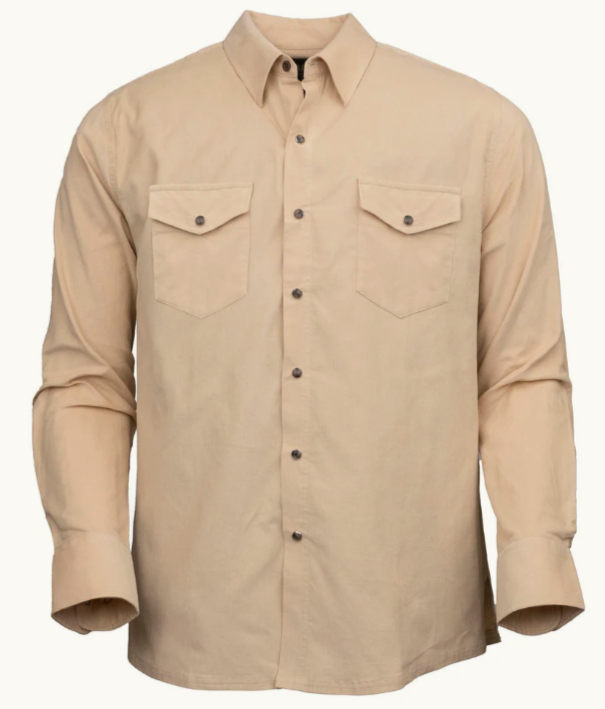 Outback - Bryce Corduroy Shirt - Tan