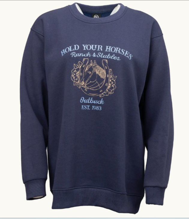 Outback Ladies Hold Your Horses Sweatshirt