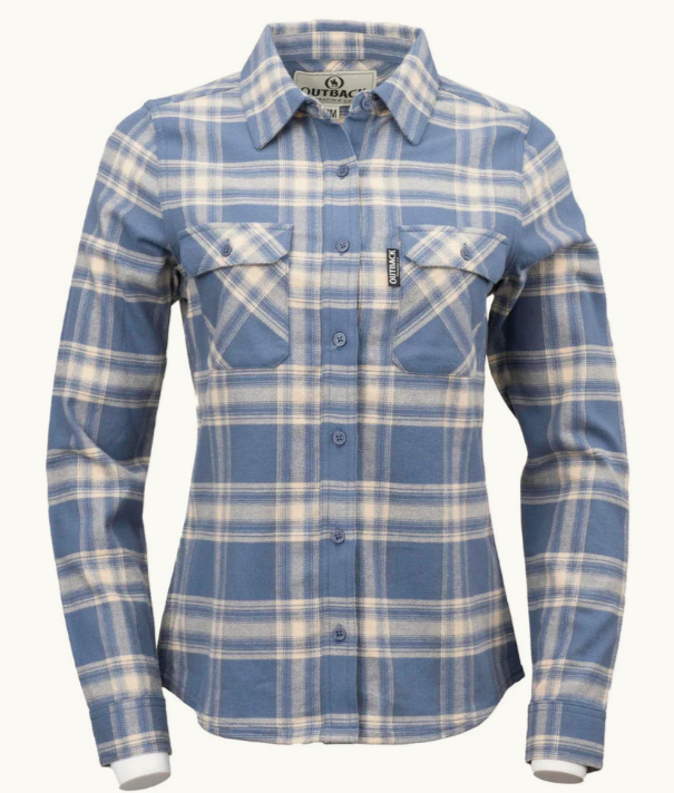 Outback Ladies Cotton Plaid