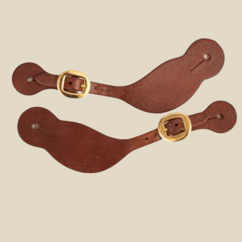 Perri's Twisted Leather Lead With Plate