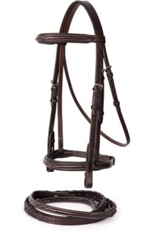 Buckstitch Hav w/ Blk w/ Chain Lead WSP
