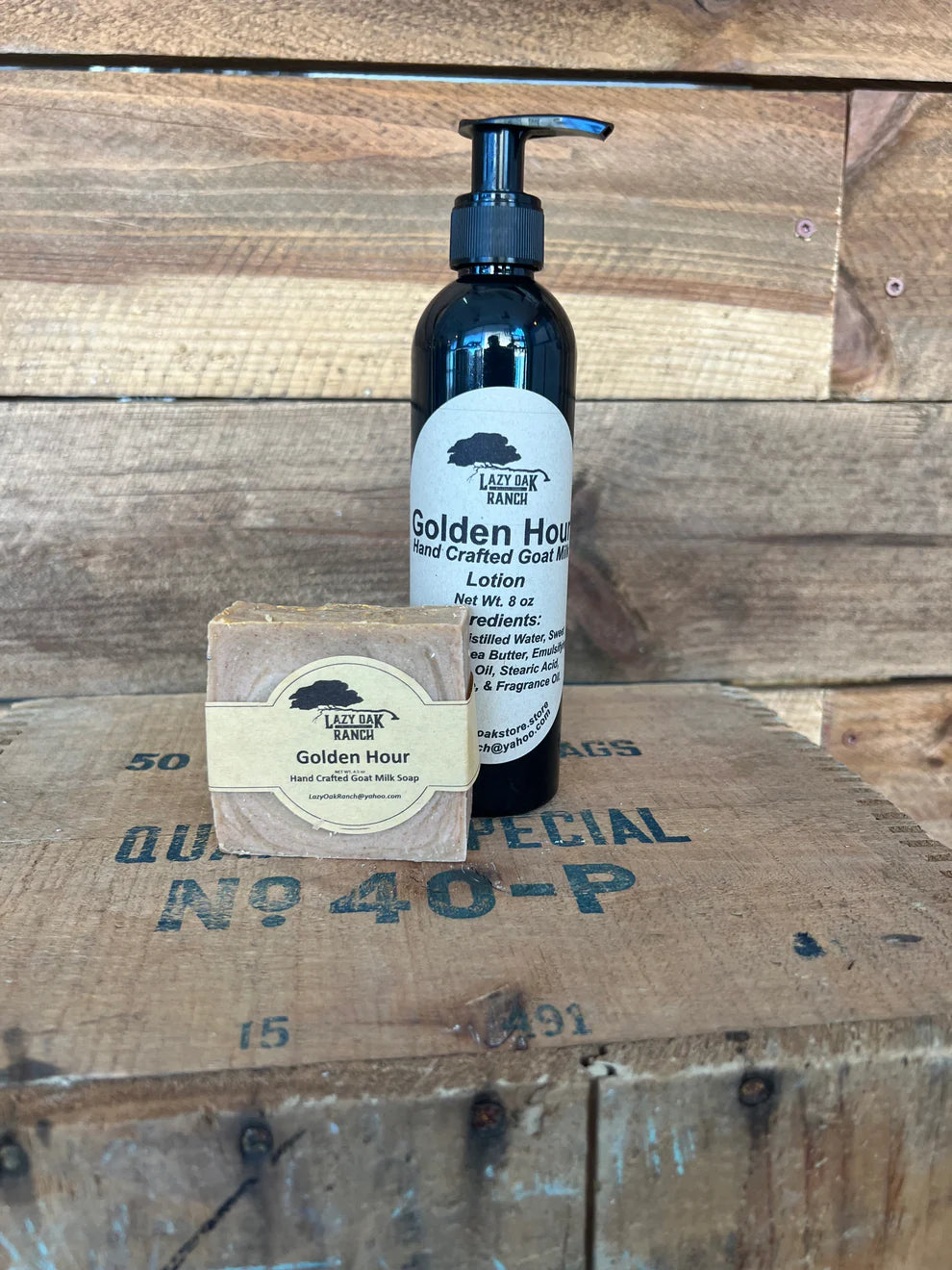 Lazy Oak Ranch Goat Milk Lotion 8oz