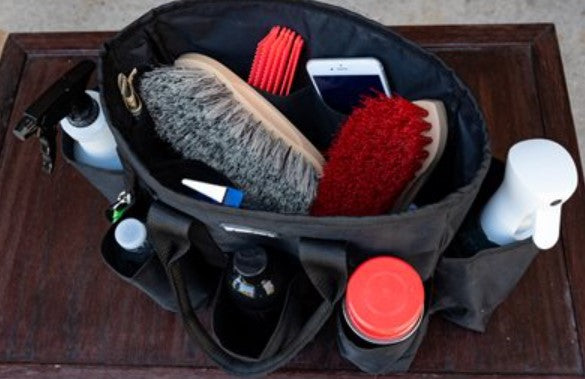 Perri's Premium Black Grooming Tote