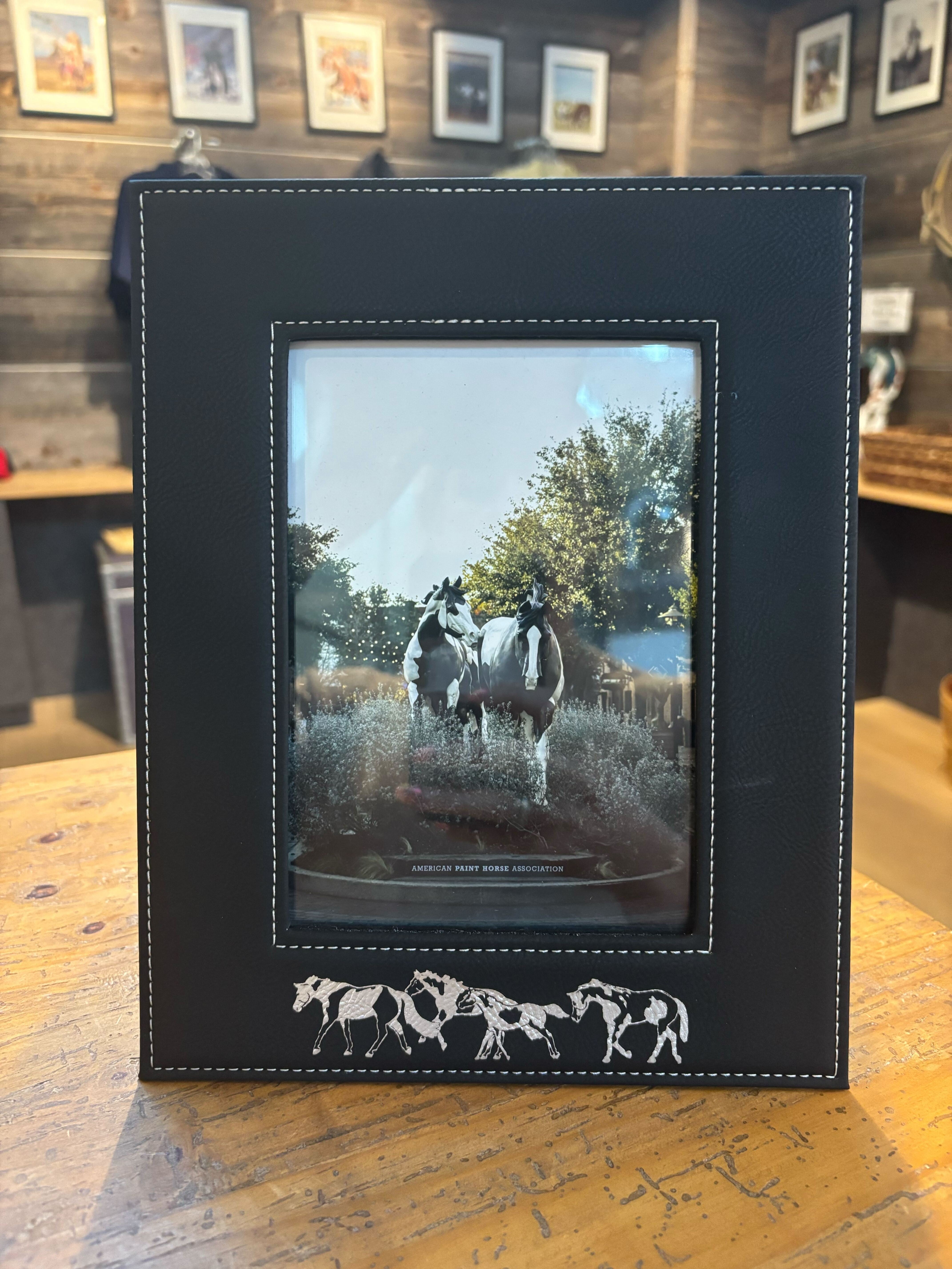 Leather Picture Frame - Bronzes 5x7