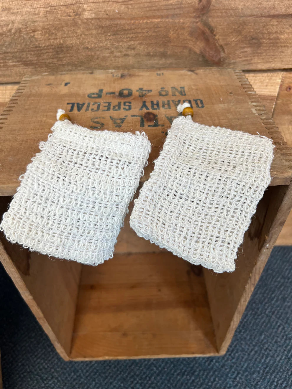 Lazy Oak Ranch Soap Saver Loofah Bag
