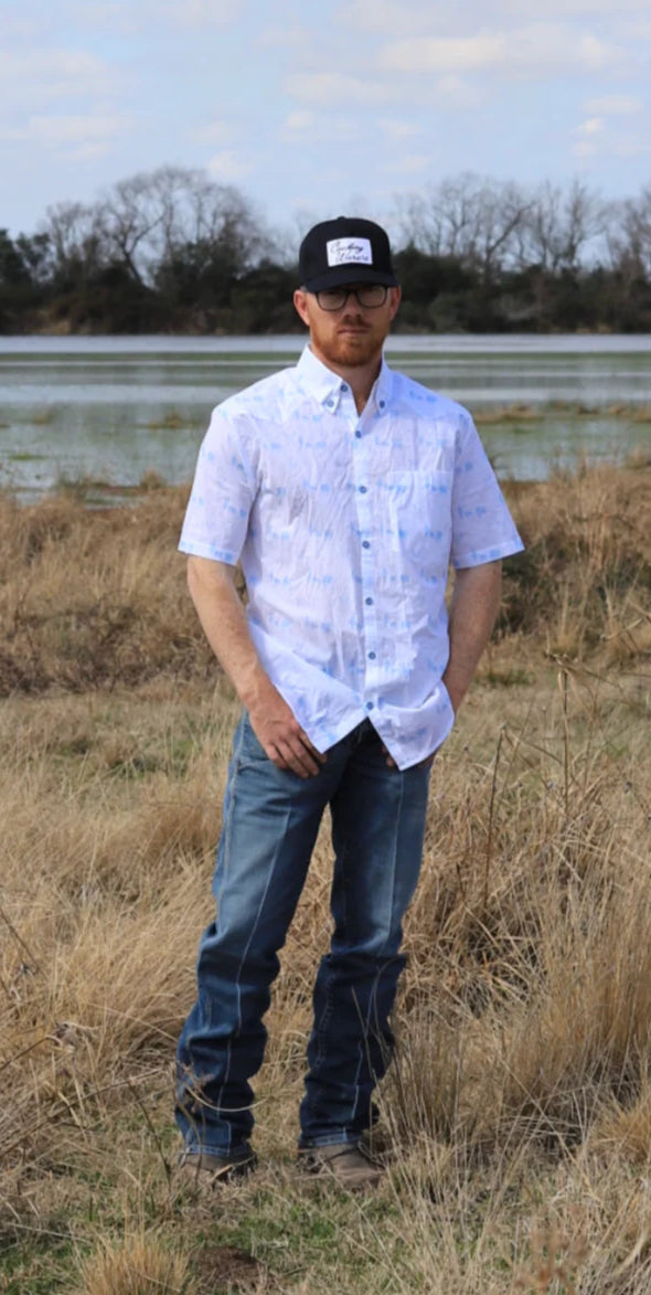 Pointing Them East Men's Button Down