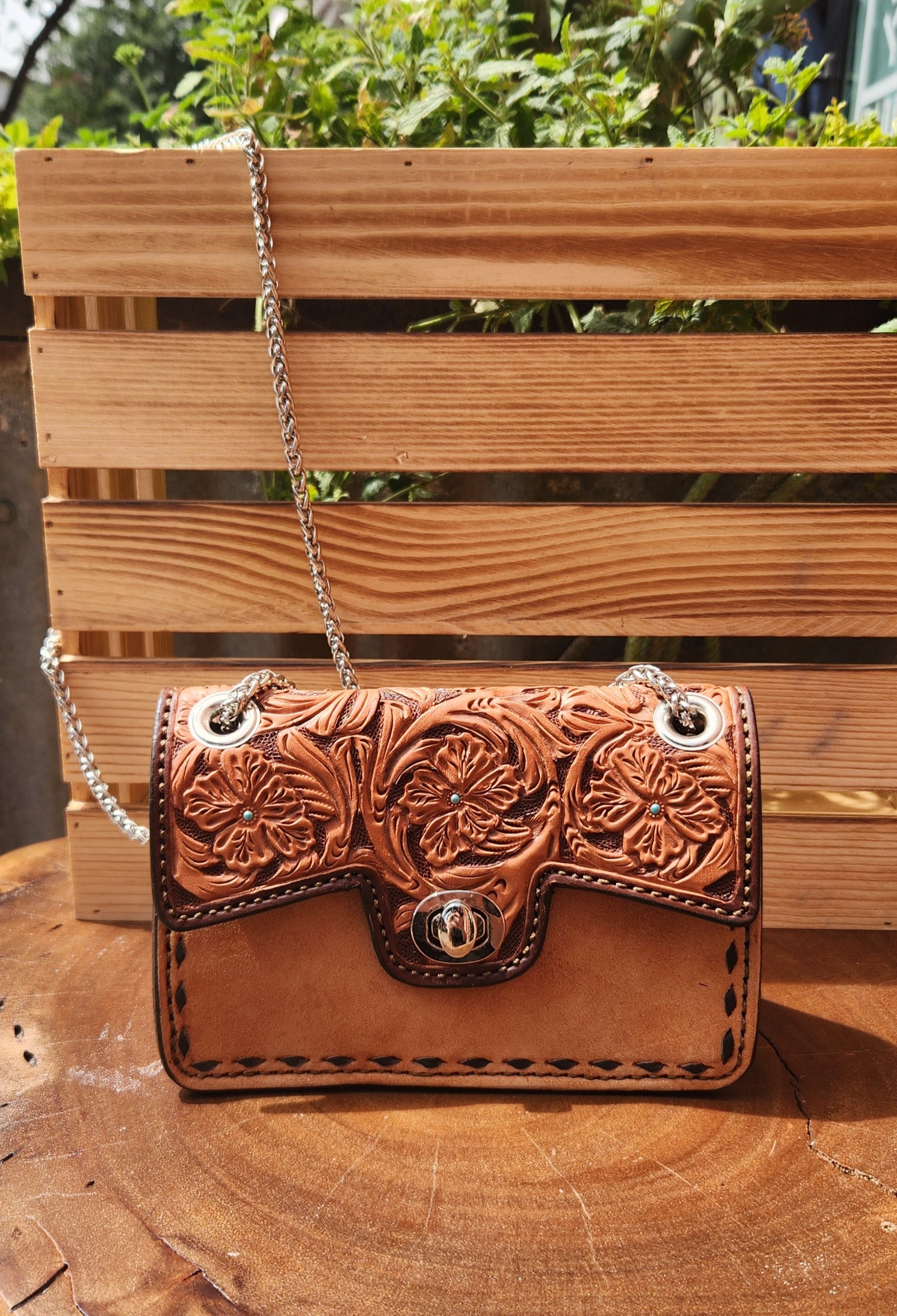 AS - The Cowgirl Stadium Clutch - Silver