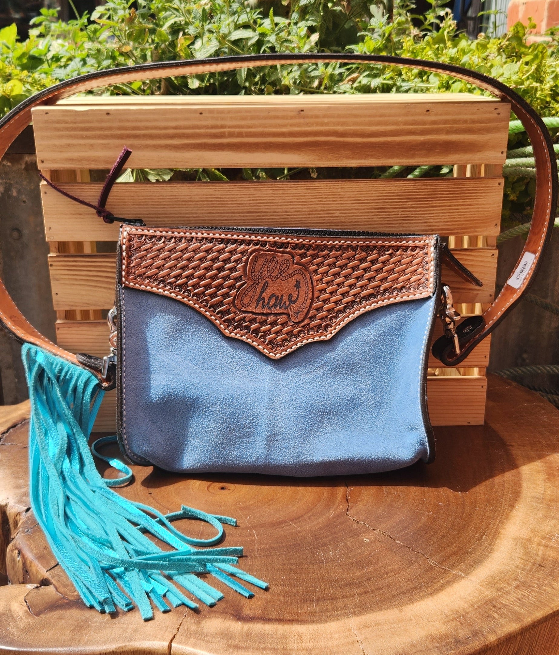 AS - Yee Haw Travel Bag w/ El Pinto Fringe Strap