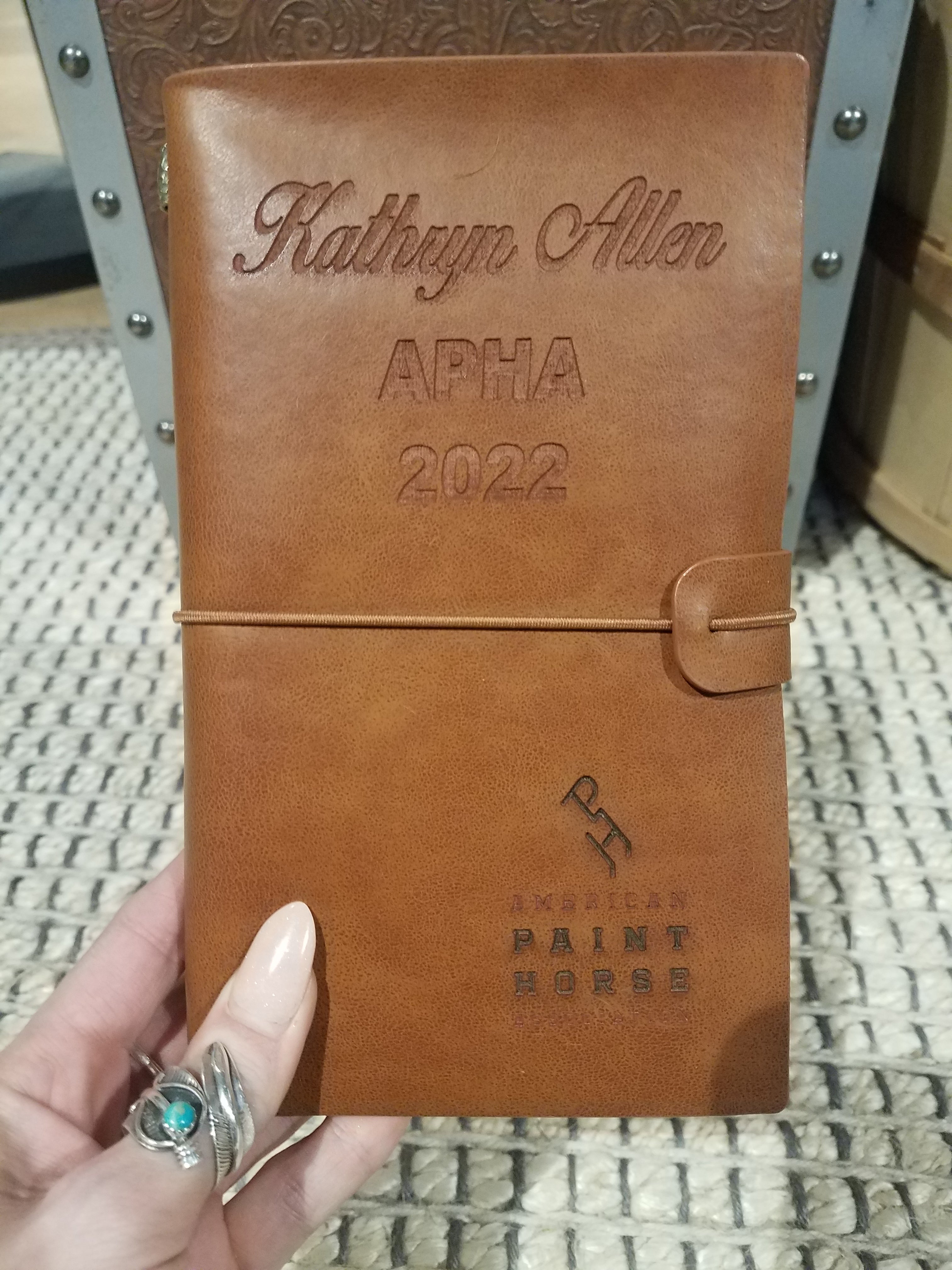 Legacy Small Leather Notebook