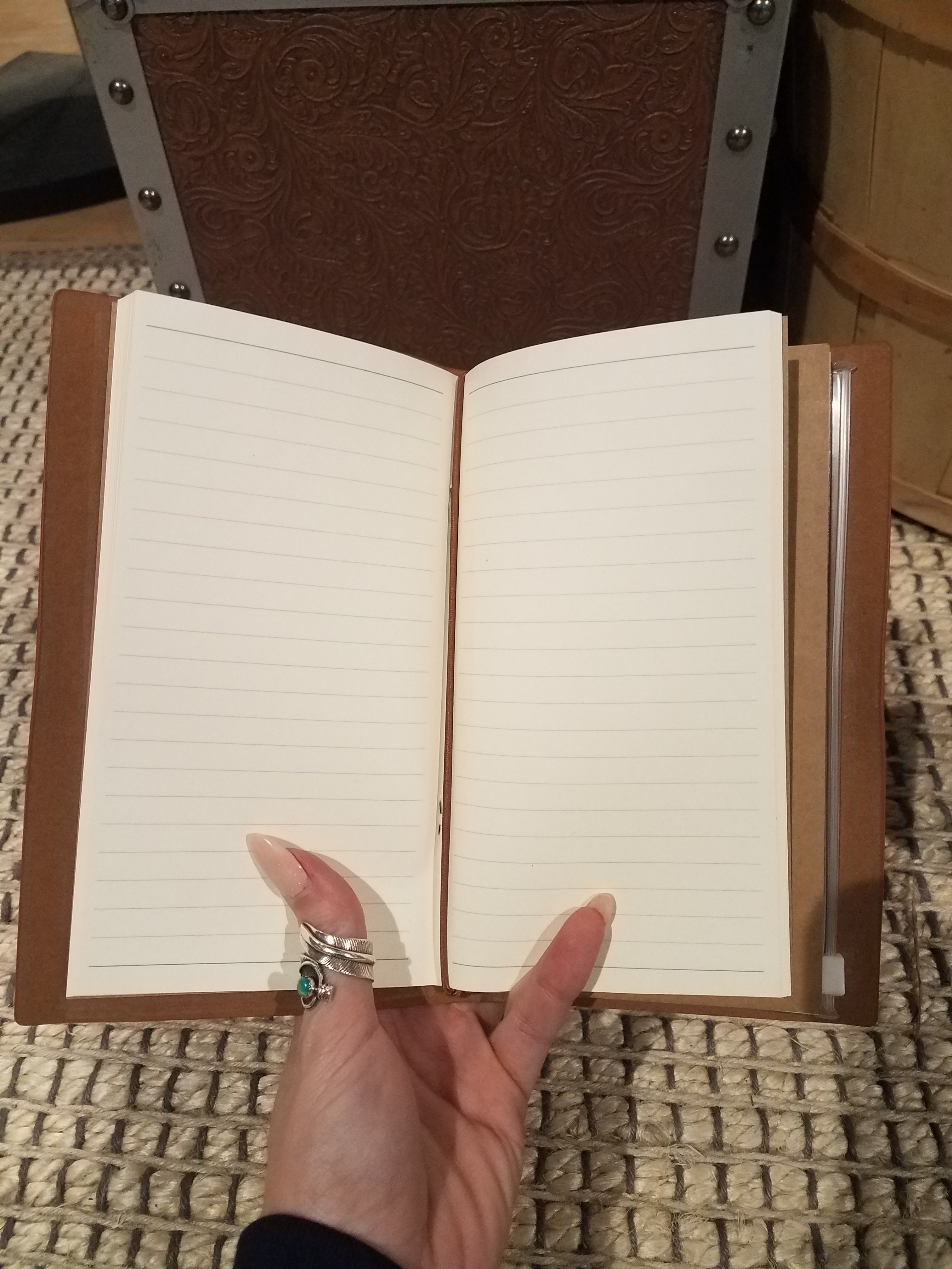 Legacy Small Leather Notebook