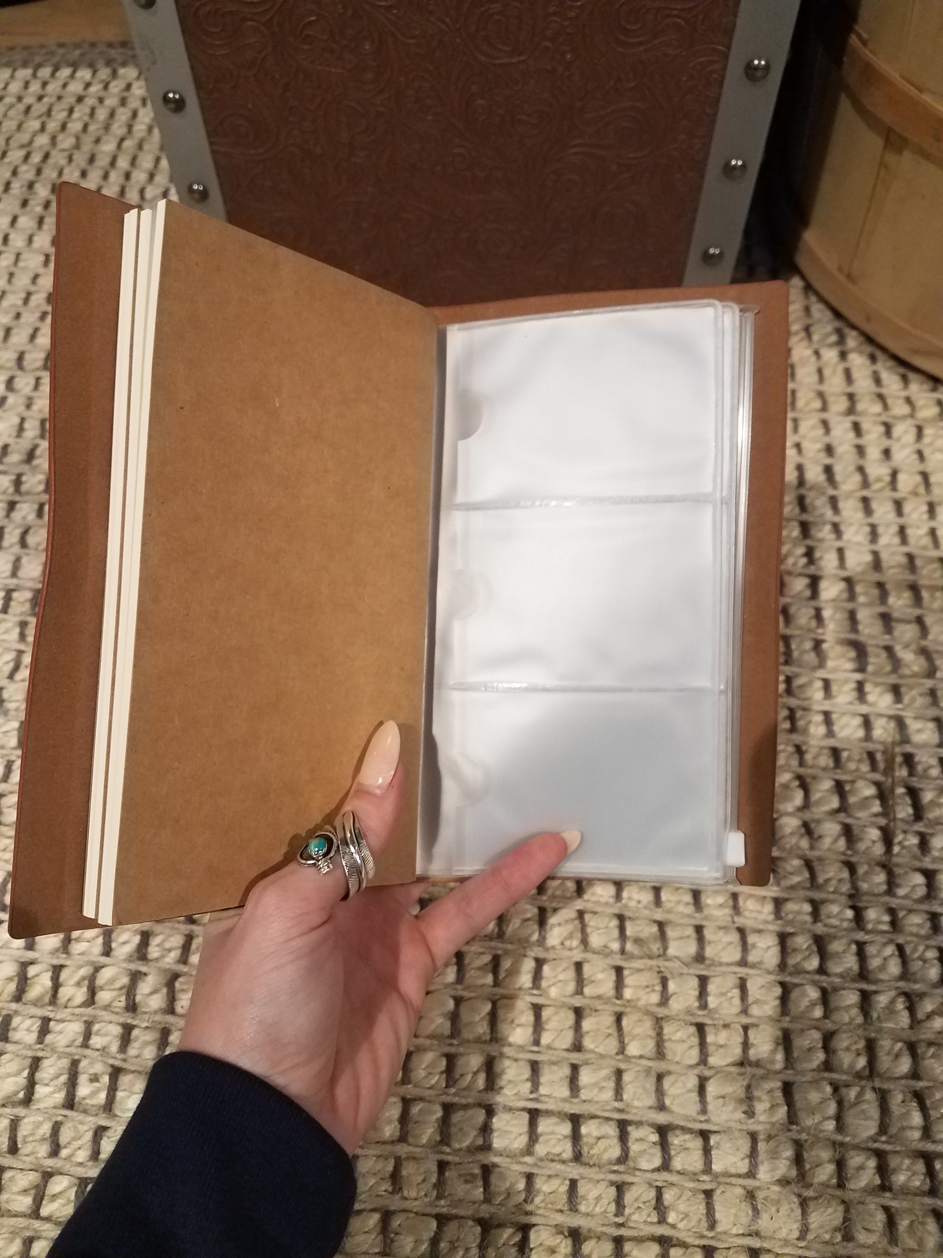 Legacy Small Leather Notebook