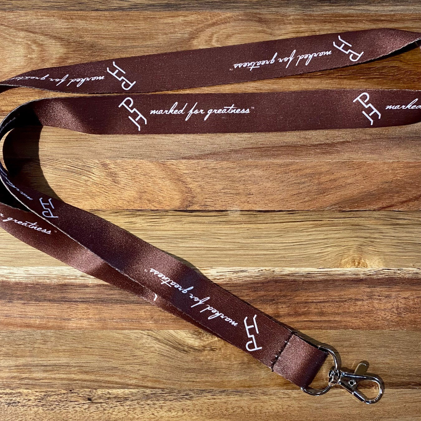 Brown Lanyard