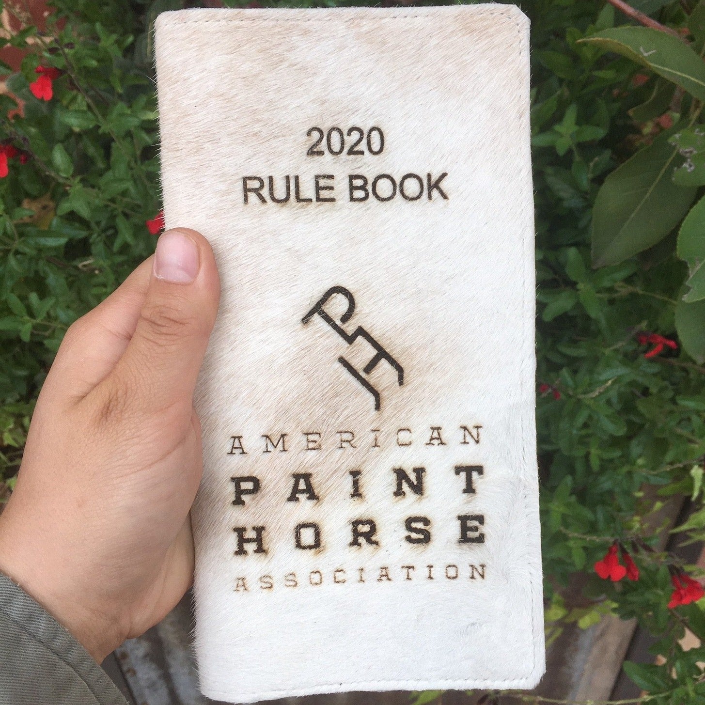 Legacy Cowhide rule book cover