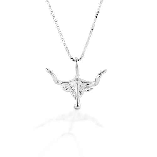 Small Longhorn Necklace