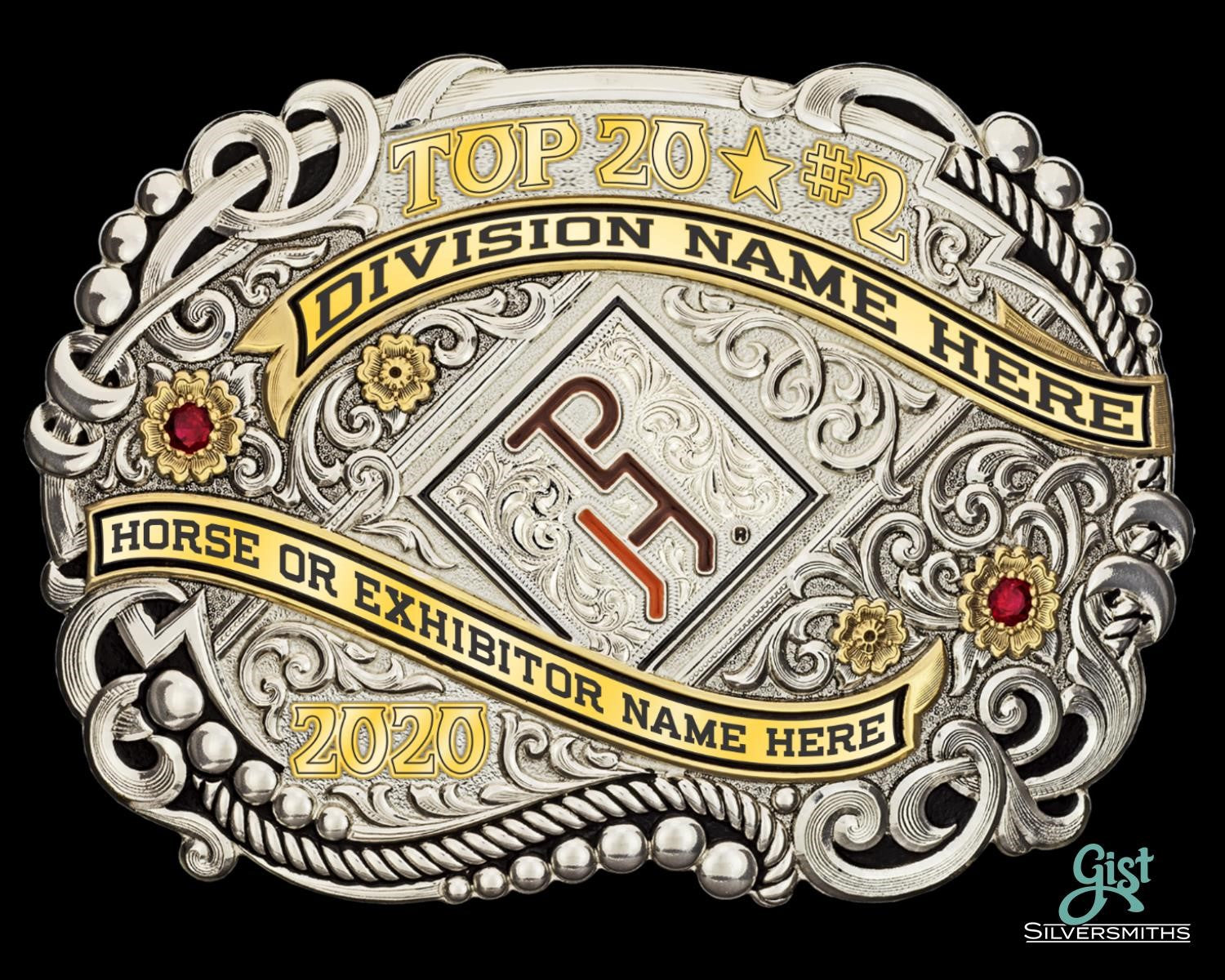 2024 APHA Top 20 / Top 10 Duplicate Buckle