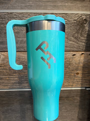 PH 40oz Tumbler - Teal Sparkle