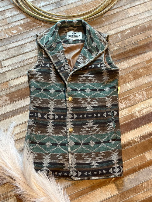 The Stockyard Vest - Brown