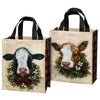 Christmas Cows Mini Tote