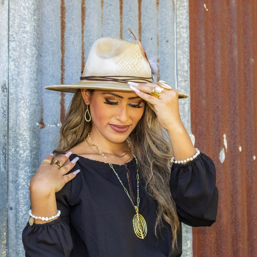 **Matte Gold Teardrop Earrings 200f