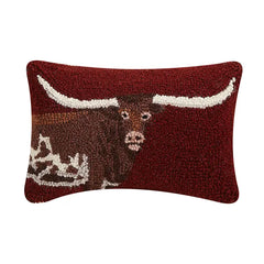 Mini Longhorn Hook Pillow