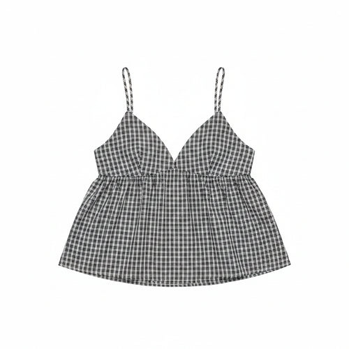 Gingham Honey Tank
