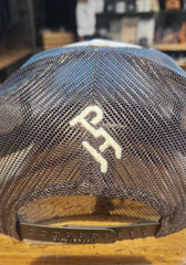 Cowboy Hat Cap - Cream / Brown