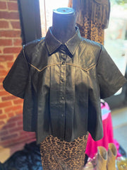 The Midnight Desperado Button Up