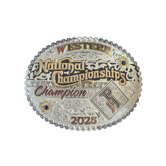 2025 Western National Championship Duplicate Buckle
