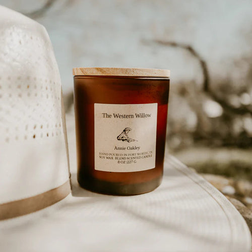 The Western Willow: The Annie Oakley Candle